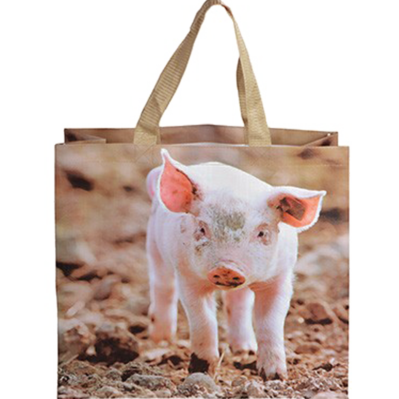 Sac à courses Cochon