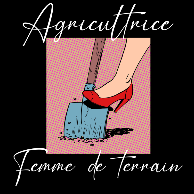 Agricultrice femme de terrain