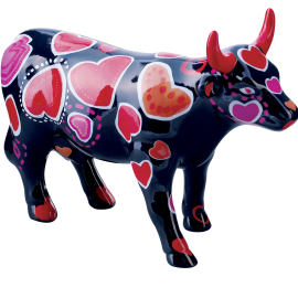 Cow Parade Cow Ween of Hearts