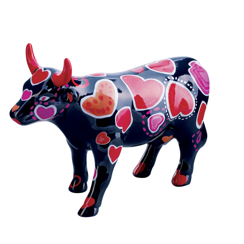 Cow Parade Cow Ween of Hearts