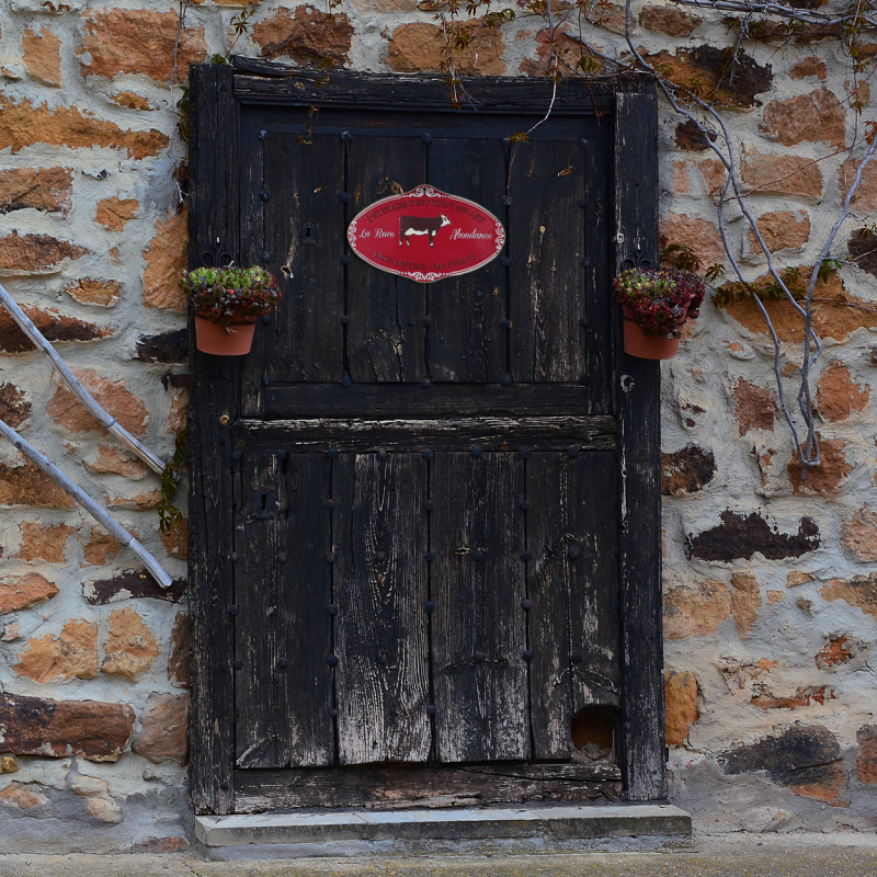 Plaque agricole Abondance