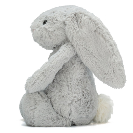 Peluche lapin gris