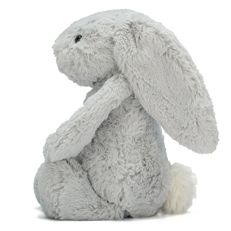 Peluche lapin gris
