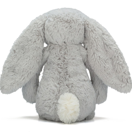 Peluche lapin gris