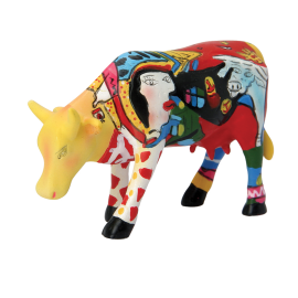 Cow Parade Picowso's African Period