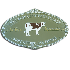 Plaque agricole Normande