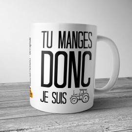 Mug tu manges donc je suis