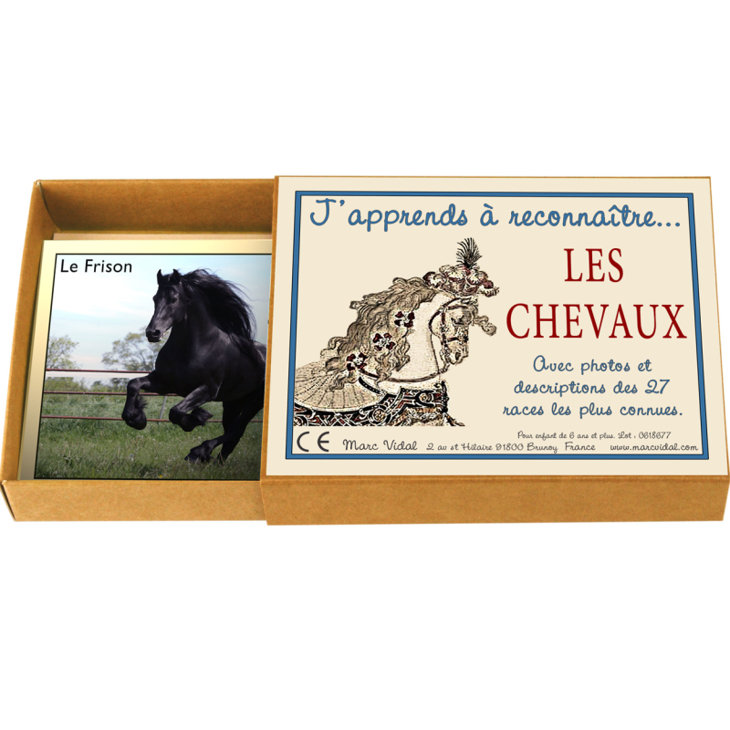 Jeu J'apprends à reconnaître les chevaux