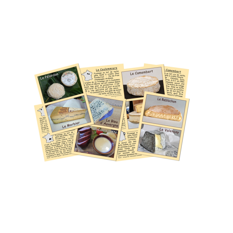 Jeu D'où viennent ces fromages