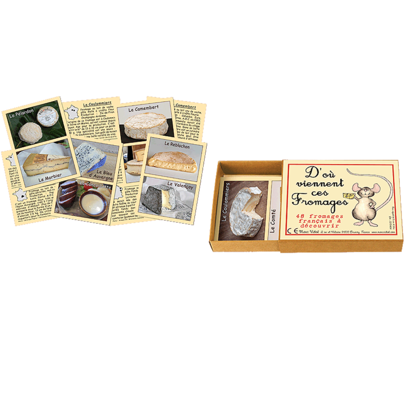 Jeu D'où viennent ces fromages