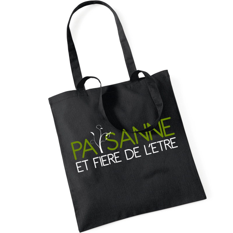 Sac shopping Paysanne fière de l'être