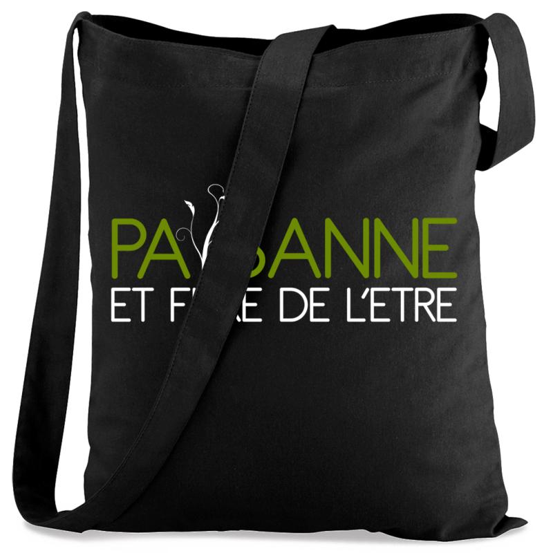 Sac shopping Paysanne fière de l'être