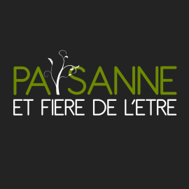 Sac shopping Paysanne fière de l'être