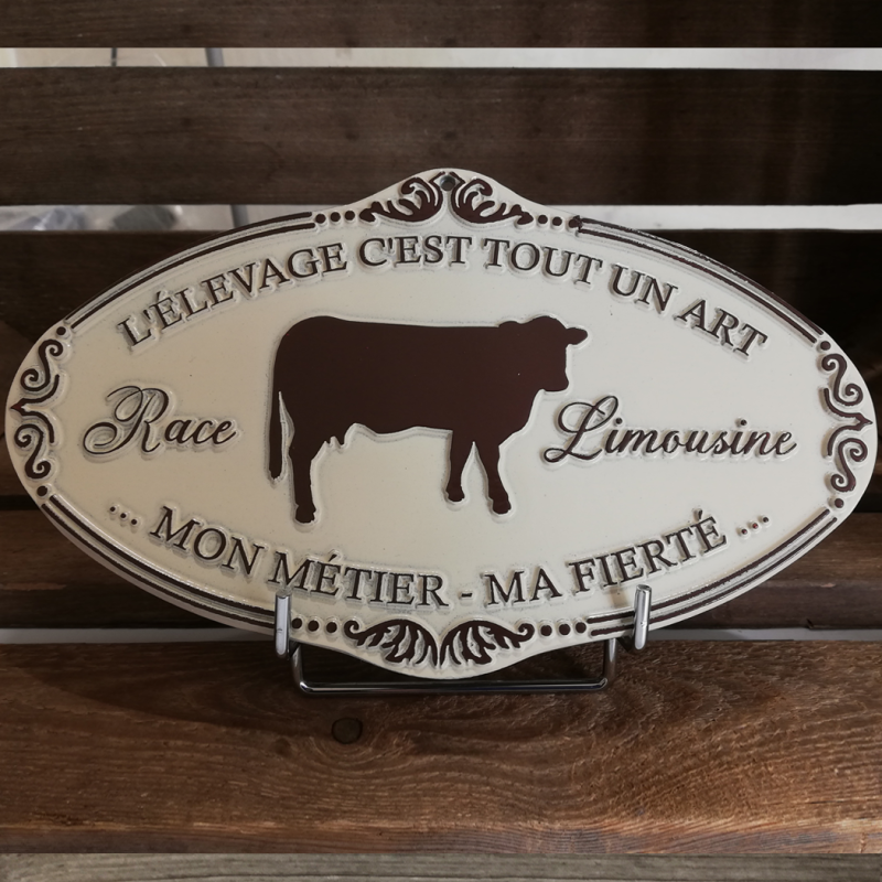 Plaque agricole Limousine