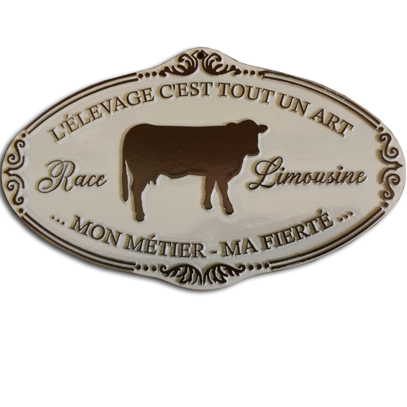 Plaque agricole Limousine
