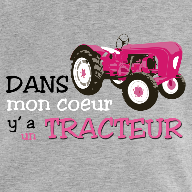 Dans mon coeur y'a un tracteur
