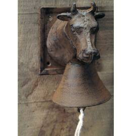 Cloche "Vache" en fonte