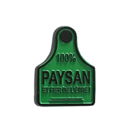 PAYSAN ET FIER DE L'ETRE - Magnet métal