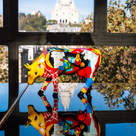 Cow Parade Hommage Picowso's African Period