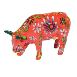 Cow Parade Flower Lover Cow