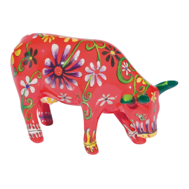 Cow Parade Flower Lover Cow