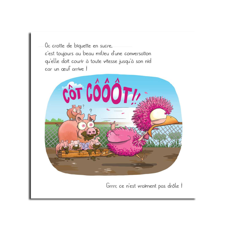 La poule qui n'aimait pas les oeufs