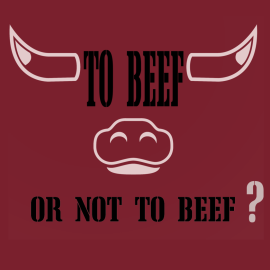To beef or not to beef ?