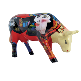 Cow Parade Picowso's African Period
