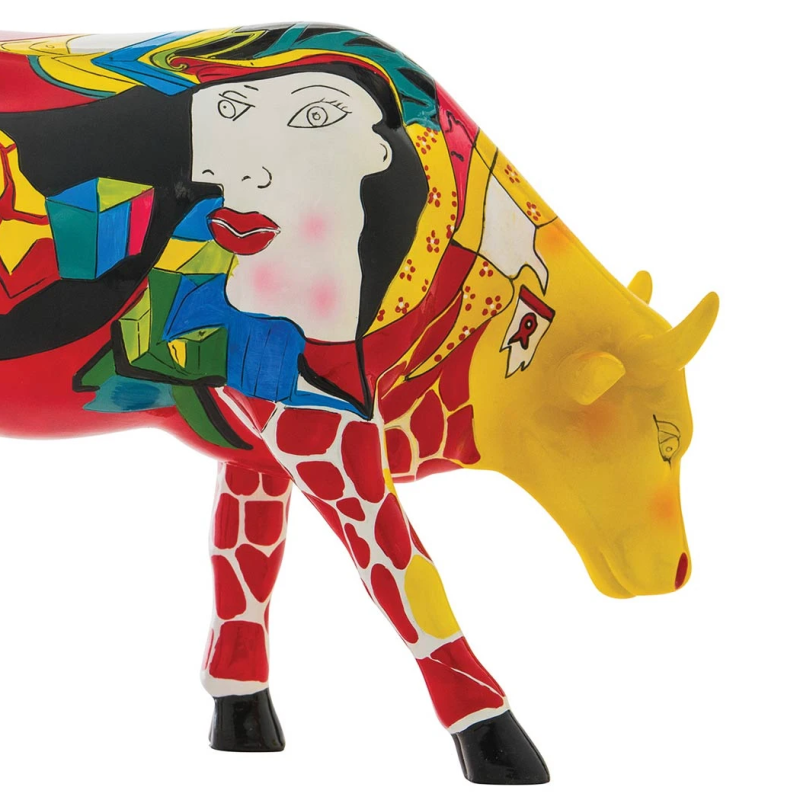 Cow Parade Hommage Picowso's African Period