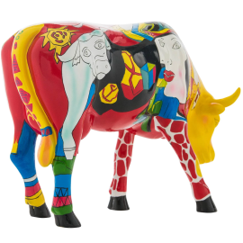 Cow Parade Hommage Picowso's African Period