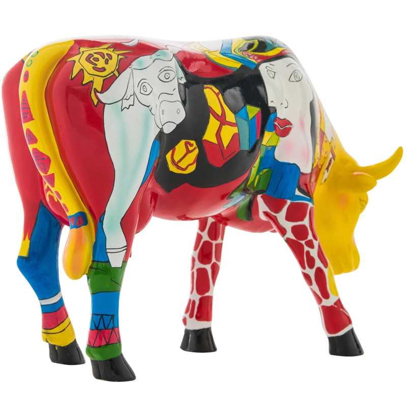 Cow Parade Hommage Picowso's African Period