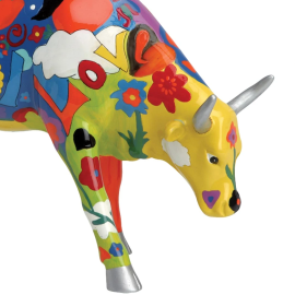 Cow Parade Groovy Moo