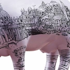 Cow Parade Roma Cow