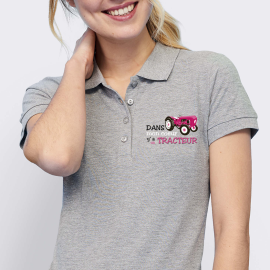Polo brodé
