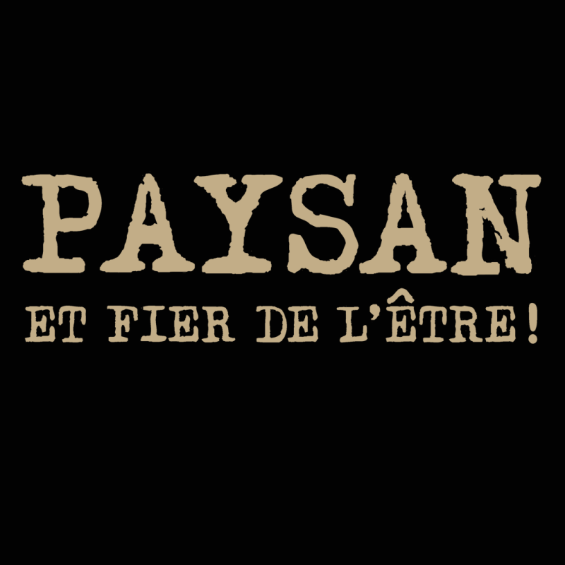 Sherpa zippée brodée Paysan fier de l'être !
