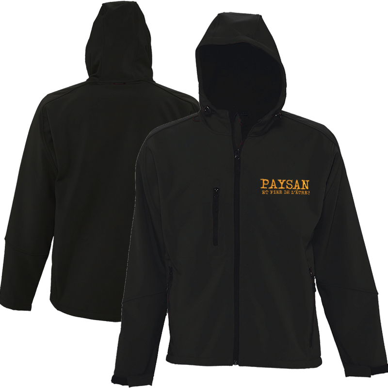 Veste capuche Paysan fier de l'être !