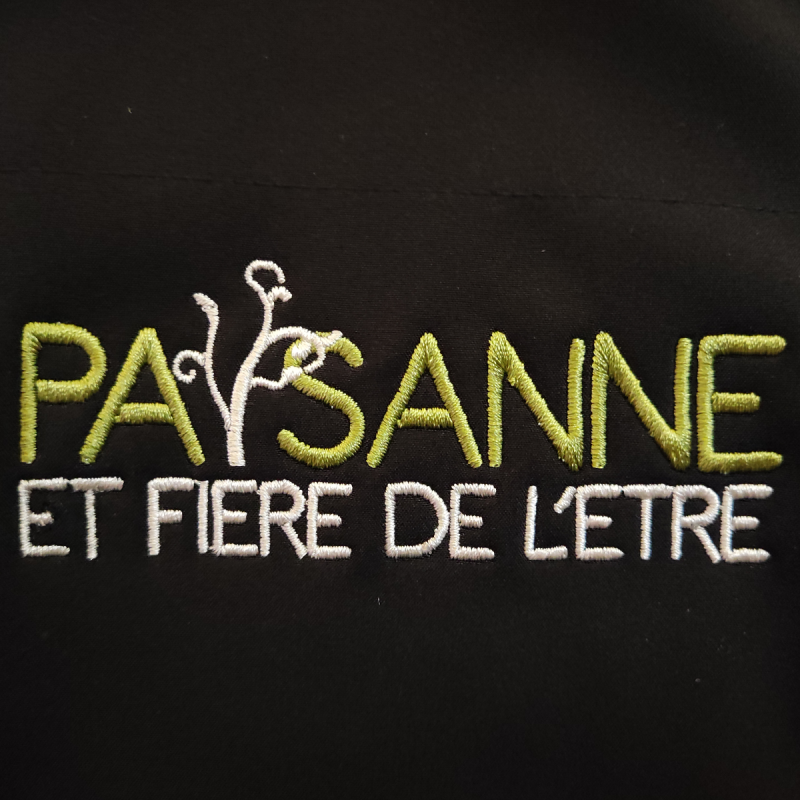 Veste capuche Paysanne fière de l'être !