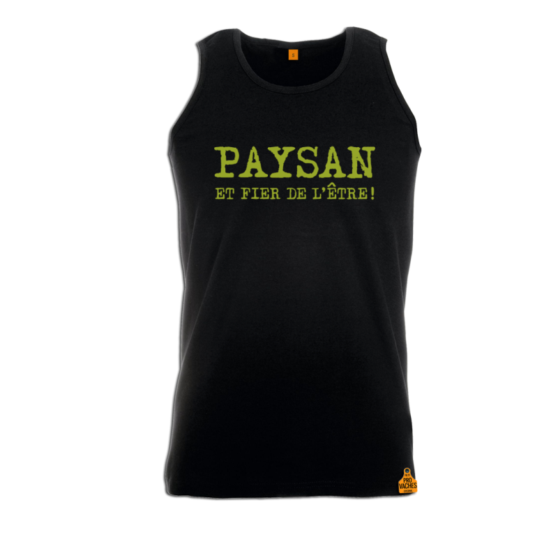 Paysan et fier de l'être (Débardeur)