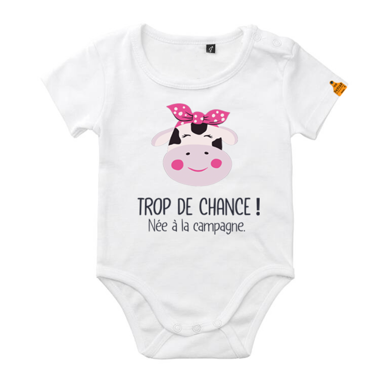 Body bébé Née à la campagne