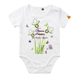 Body bébé Graine d'Amour