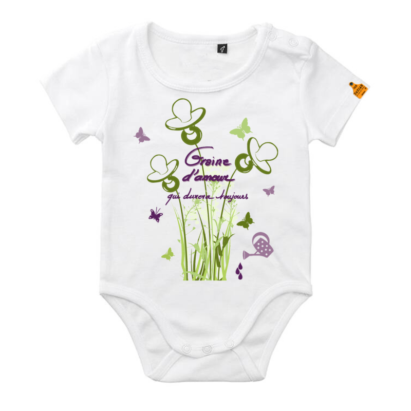 Body bébé Graine d'Amour