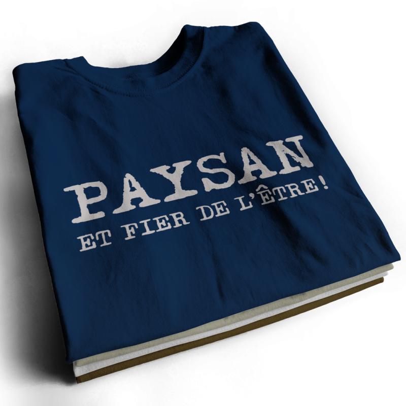 Paysan et fier de l'être