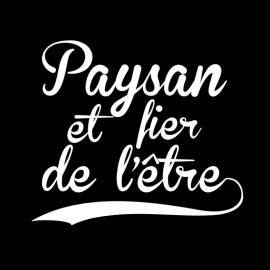 Boxer Paysan et fier de l'être
