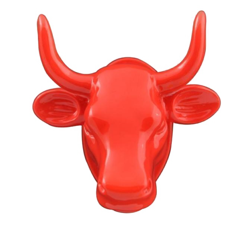 Cow Parade MAGNET rouge