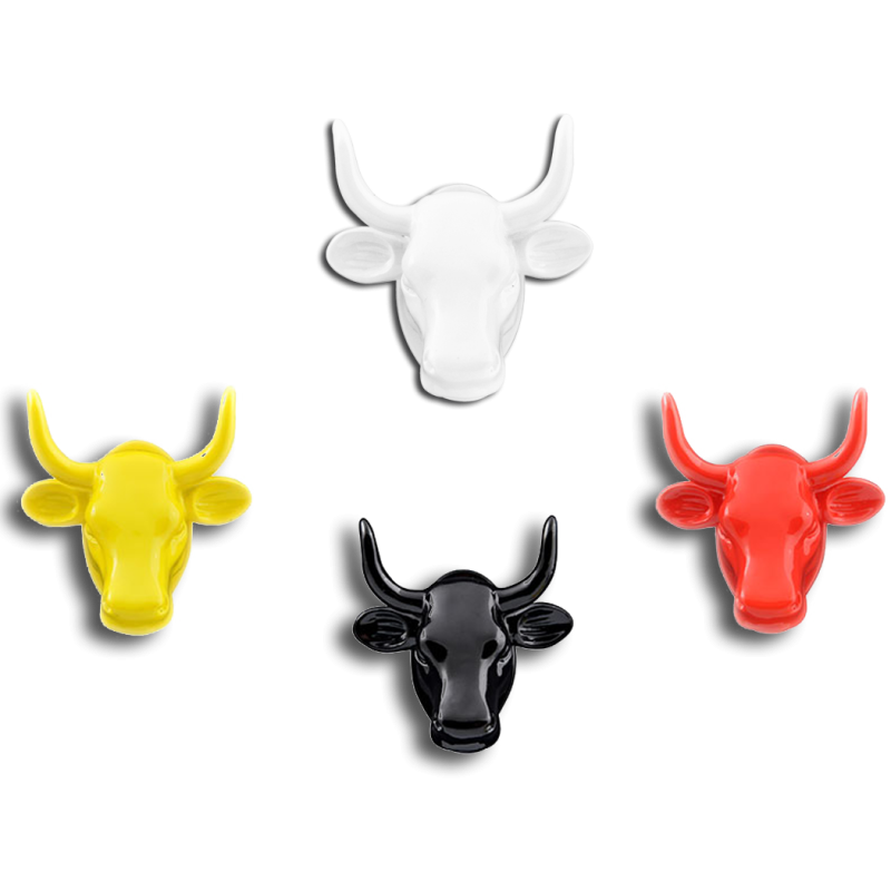 Cow Parade MAGNET blanc