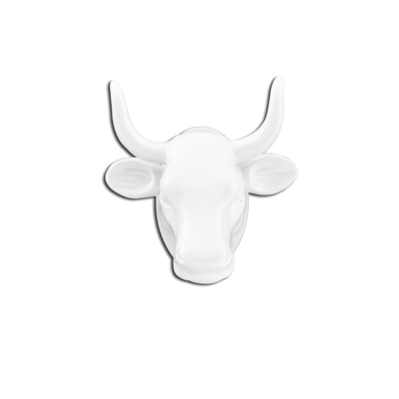 Cow Parade MAGNET blanc