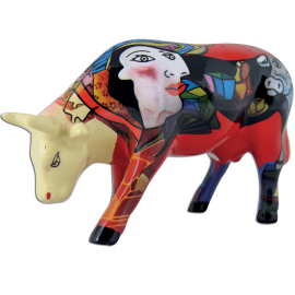 Cow Parade Picowso's African Period