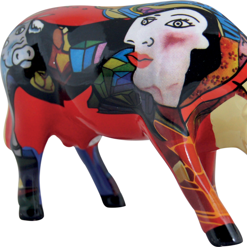 Cow Parade Picowso's African Period
