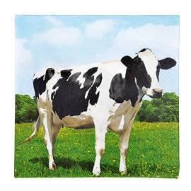 Serviettes en papier Vache